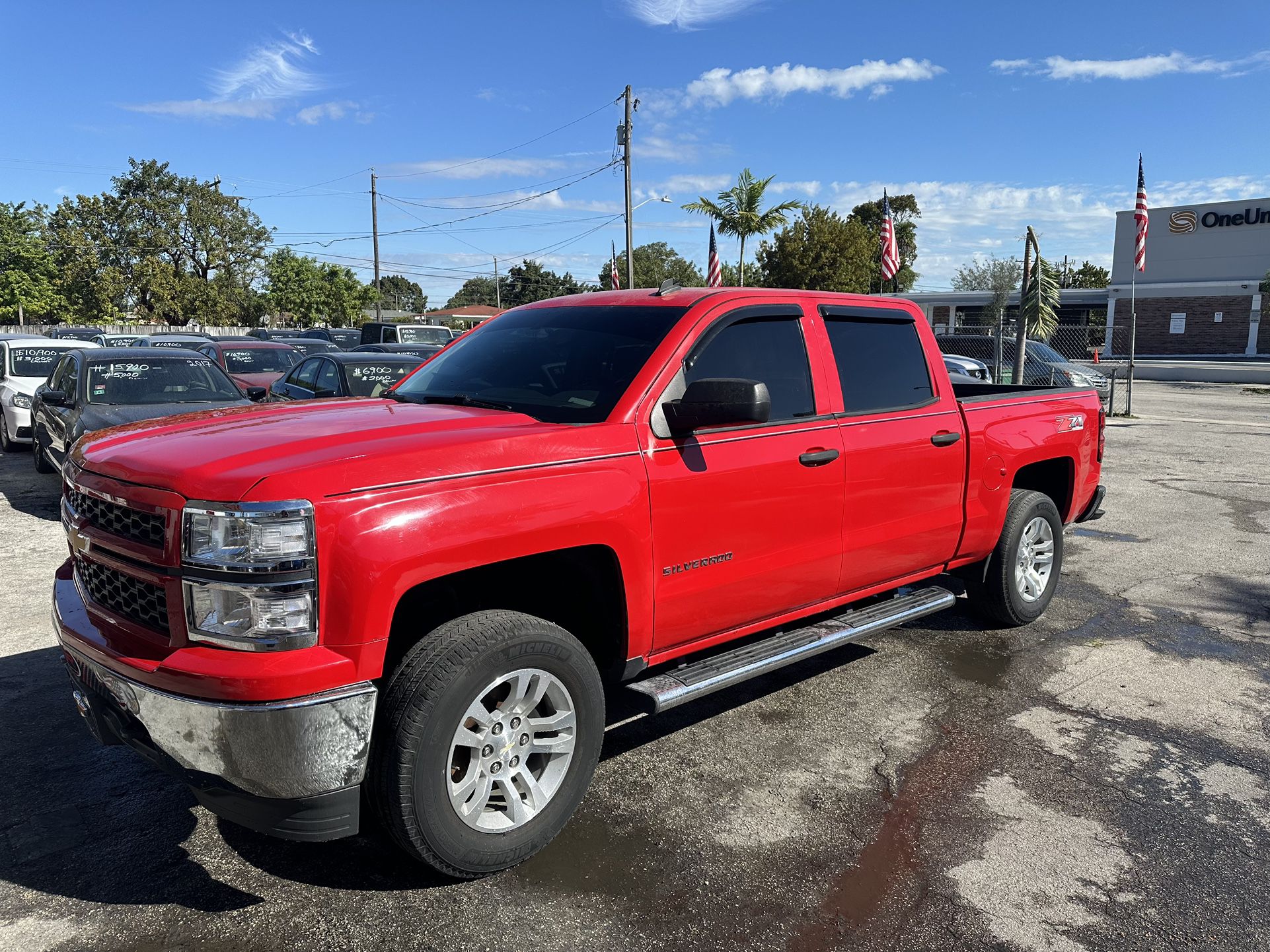 used 2015 chevy silverado - front view 2