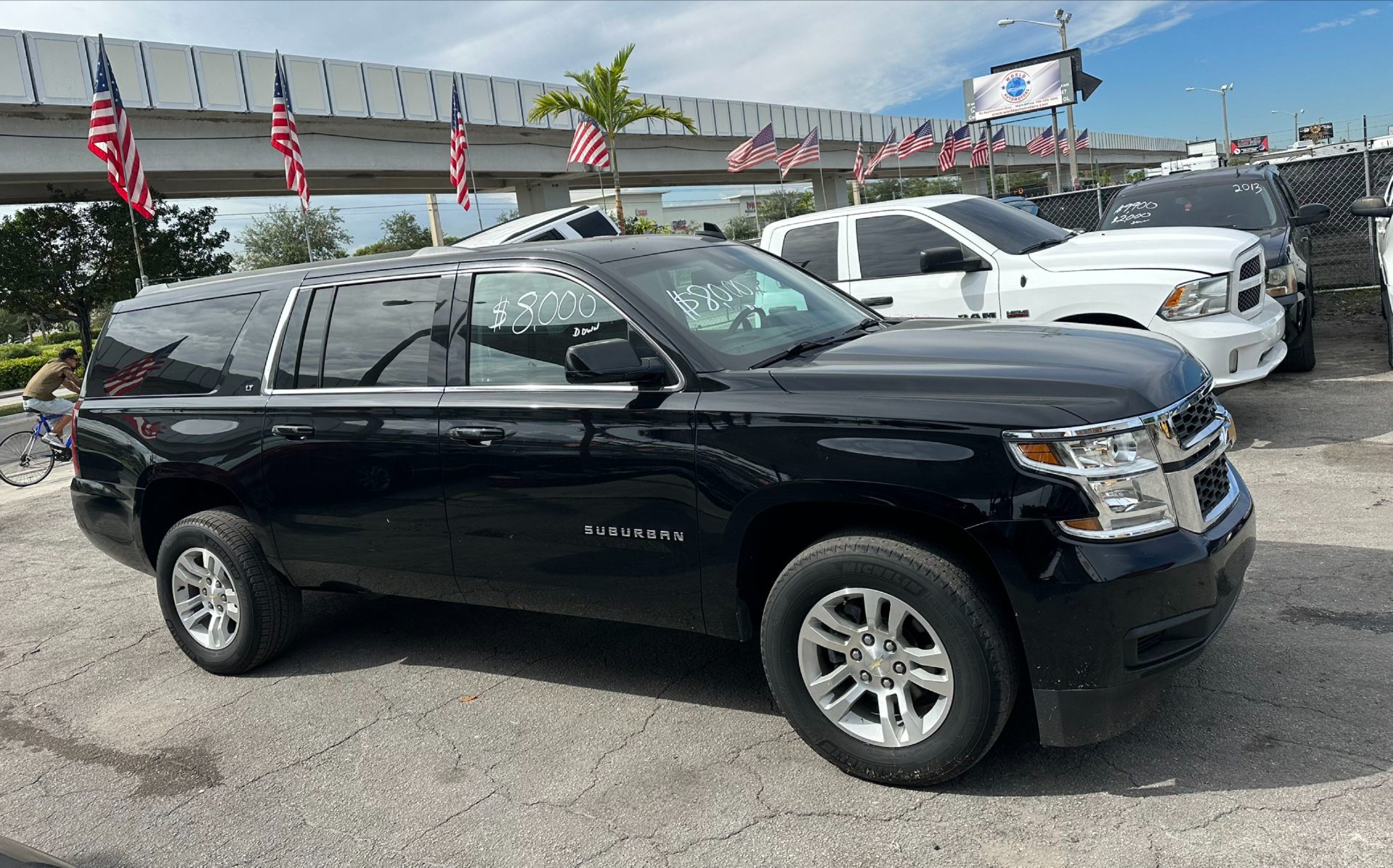 2018 Chevy Suburban Black for sale in Miami, FL