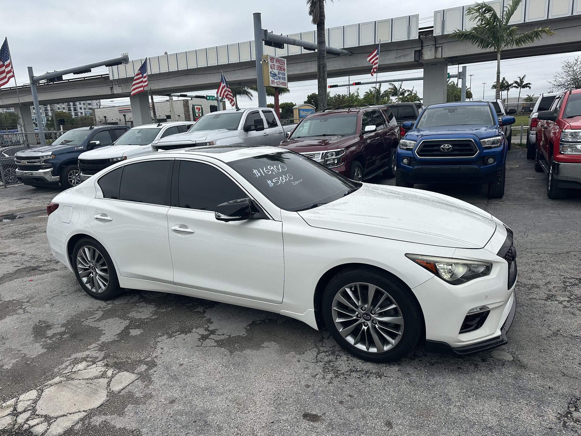 used 2018 INFINITI Q50 - engine