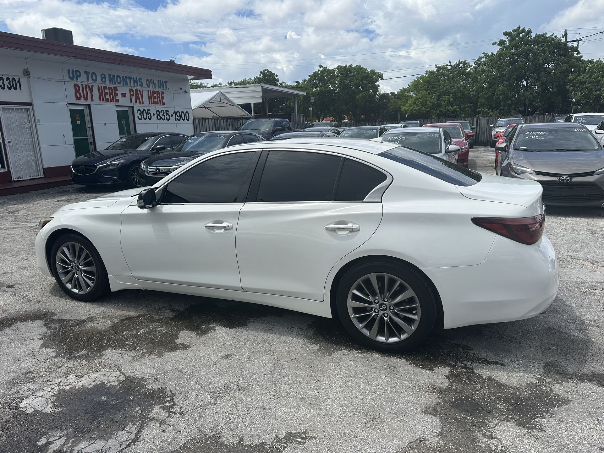 used Hyundai Santa Fe sport - engine