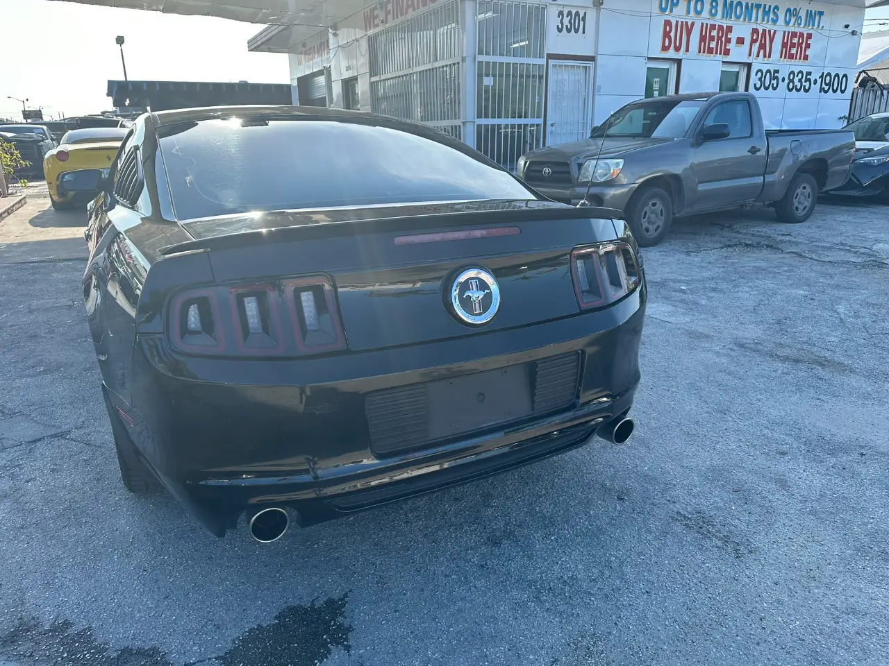 used 2014 Ford Mustang - back view