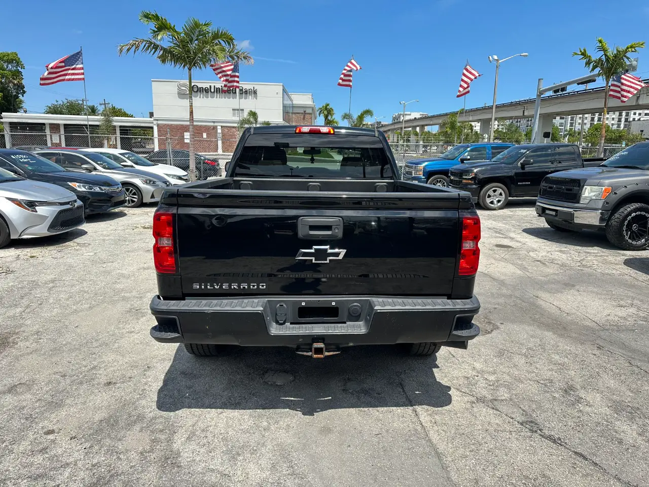 used 2015 Chevrolet Silverado 1500 - back view