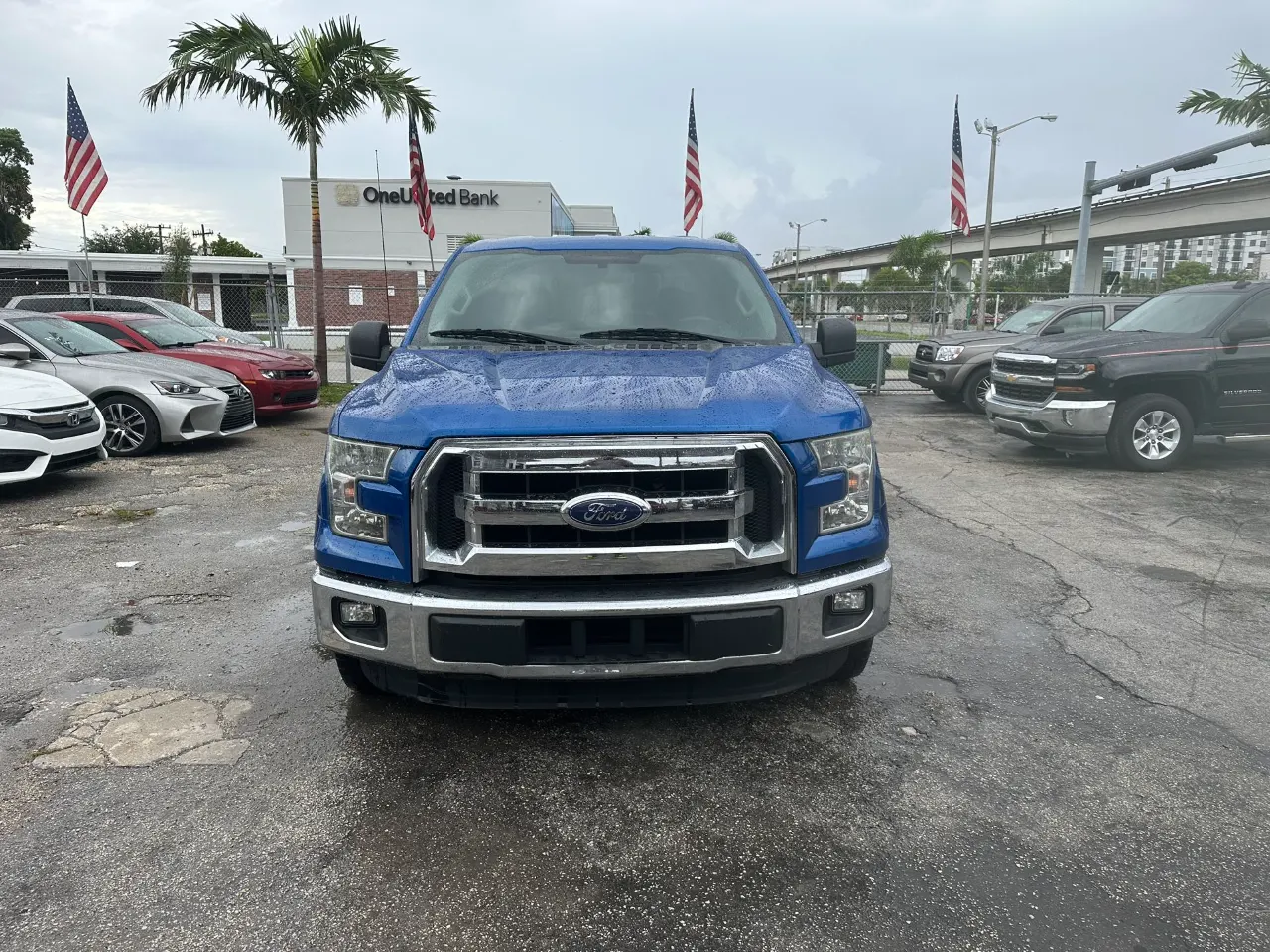 used 2015 Ford F-150 - front view 2