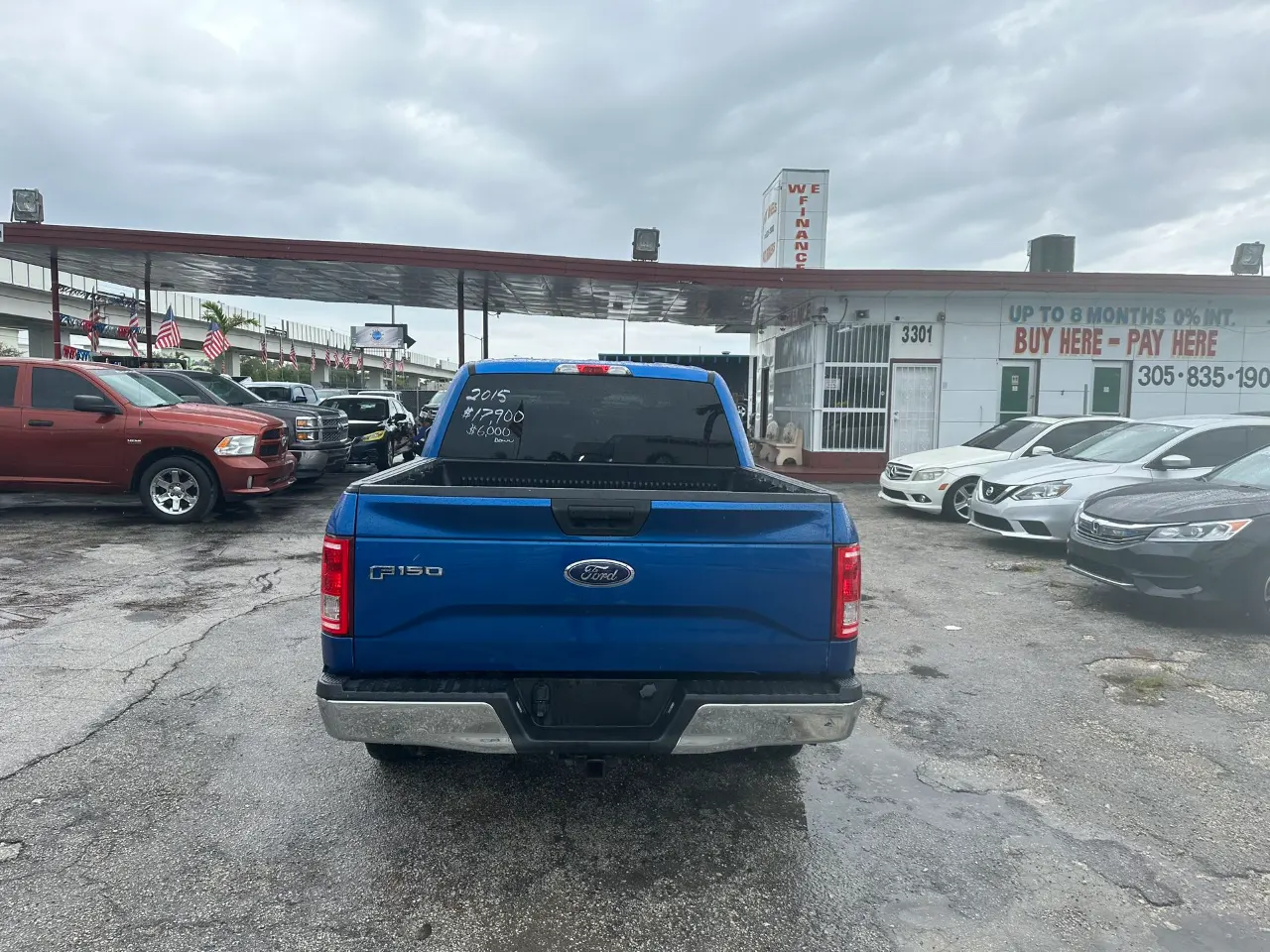 used 2015 Ford F-150 - back view