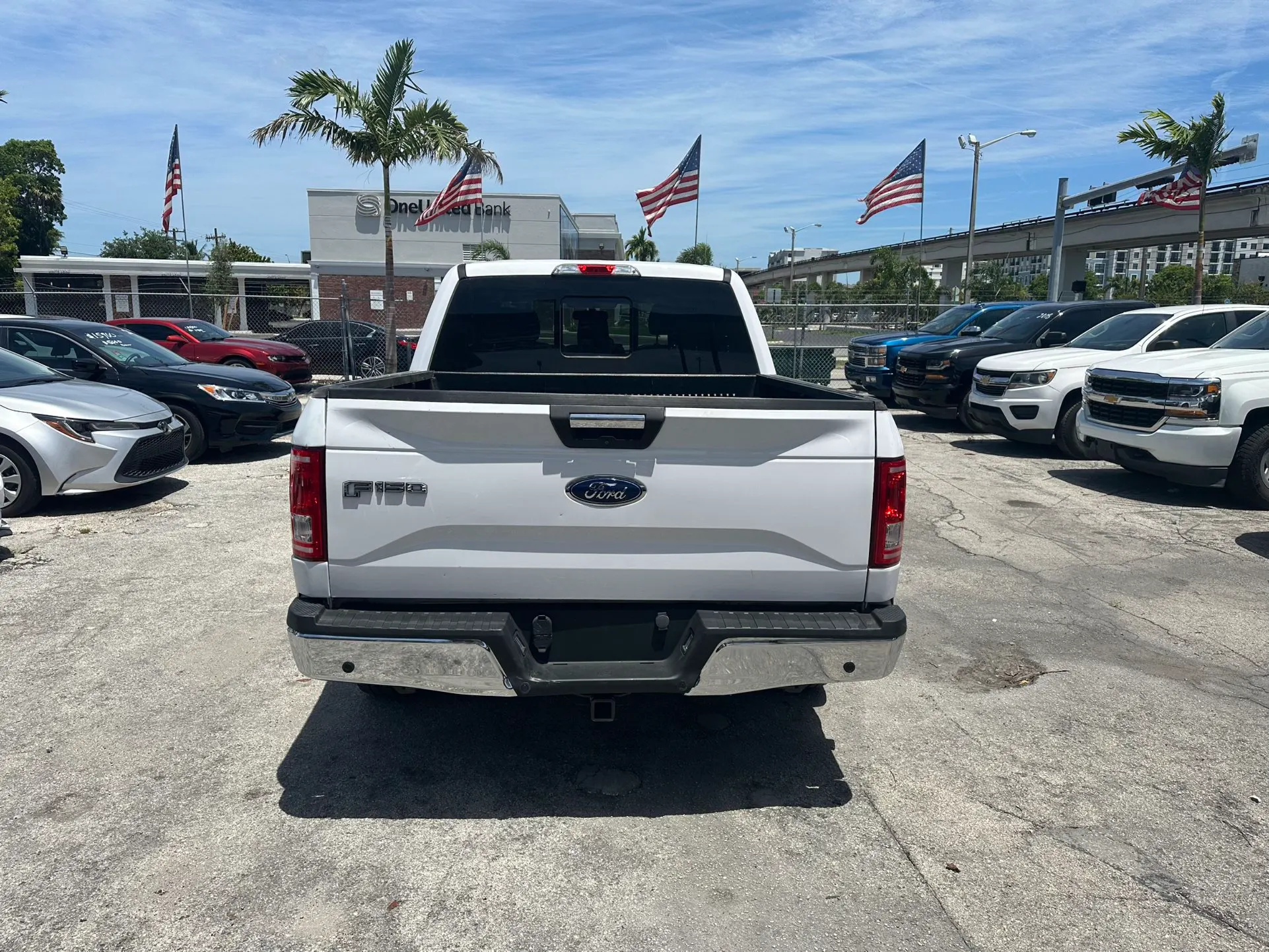 used 2015 Ford F-150 - back view
