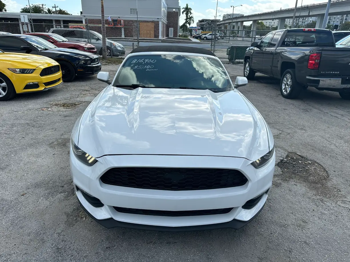 used 2016 Ford Mustang - front view 2