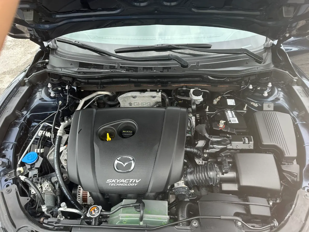 used 2017 Mazda 6 - engine view