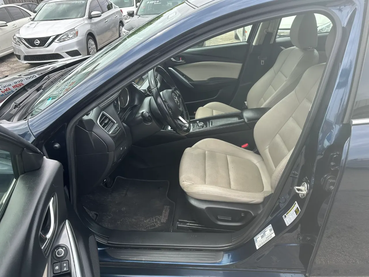 used 2017 Mazda 6 - interior view 1