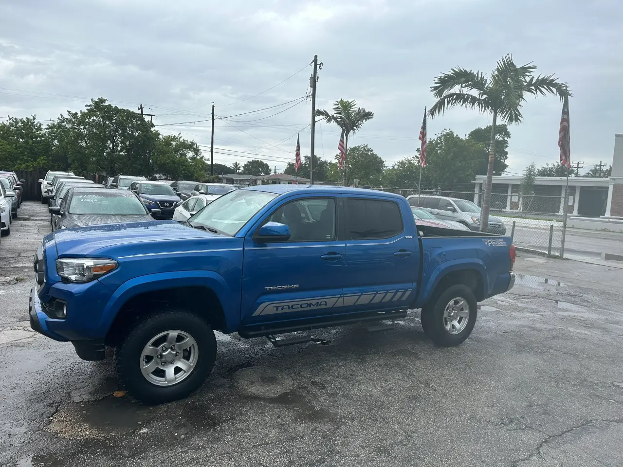 used 2018 Toyota Tacoma - front view 2