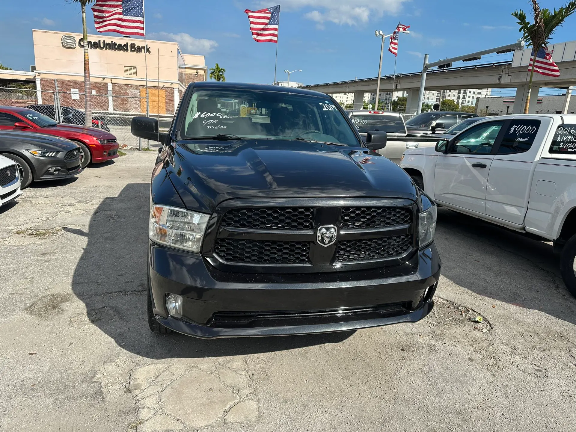 used 2019 Dodge Ram - front view 2