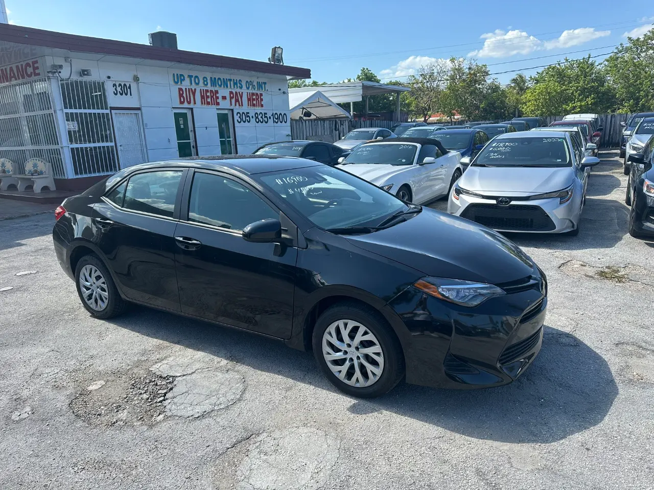 used 2019 Toyota Corolla - front view 1