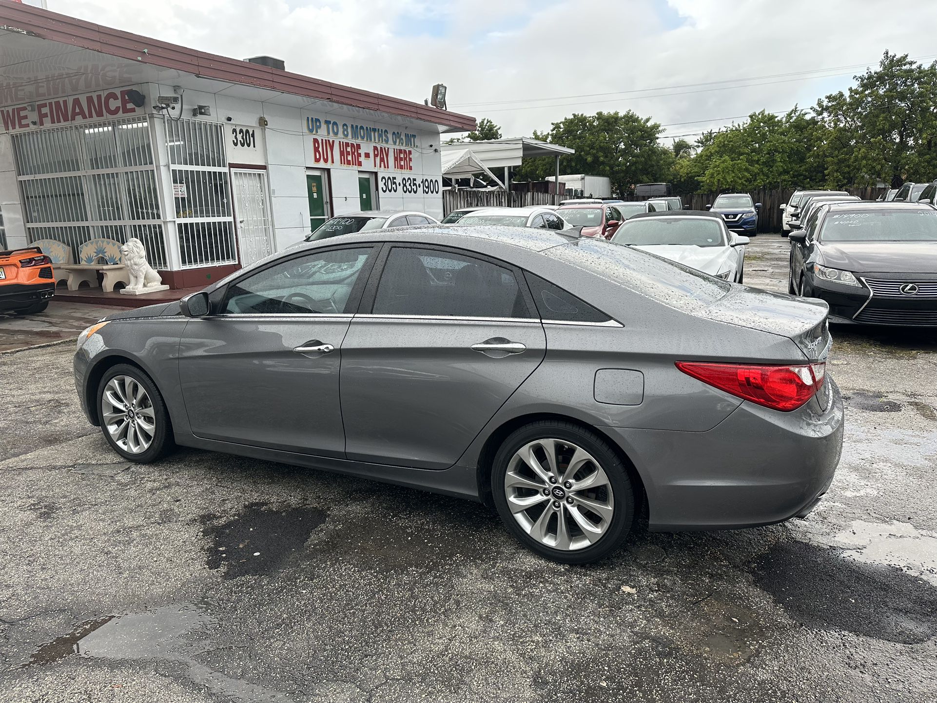 used hyundai sonata - front view 2