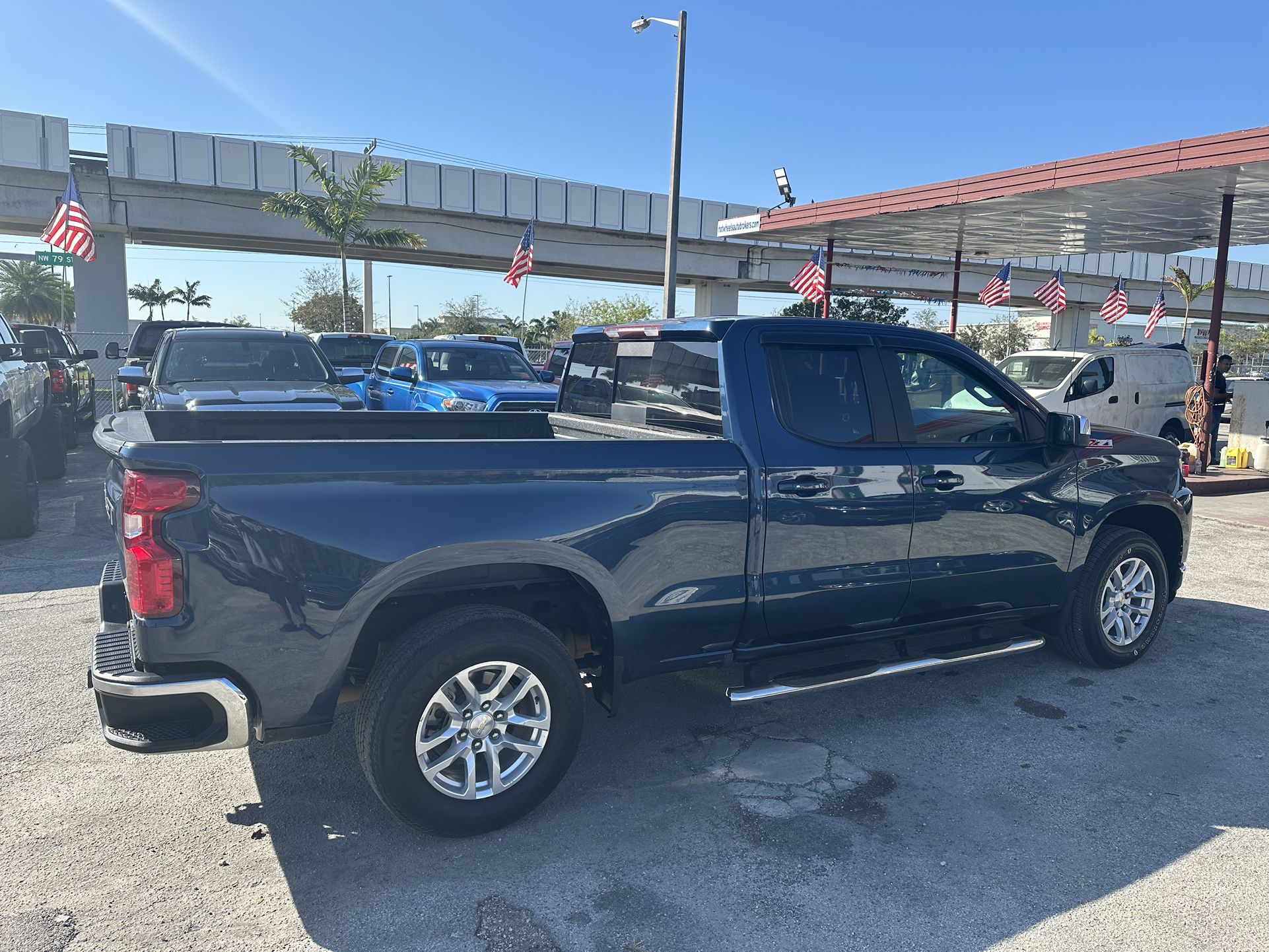 used 2019 Chevrolet Silverado - back view