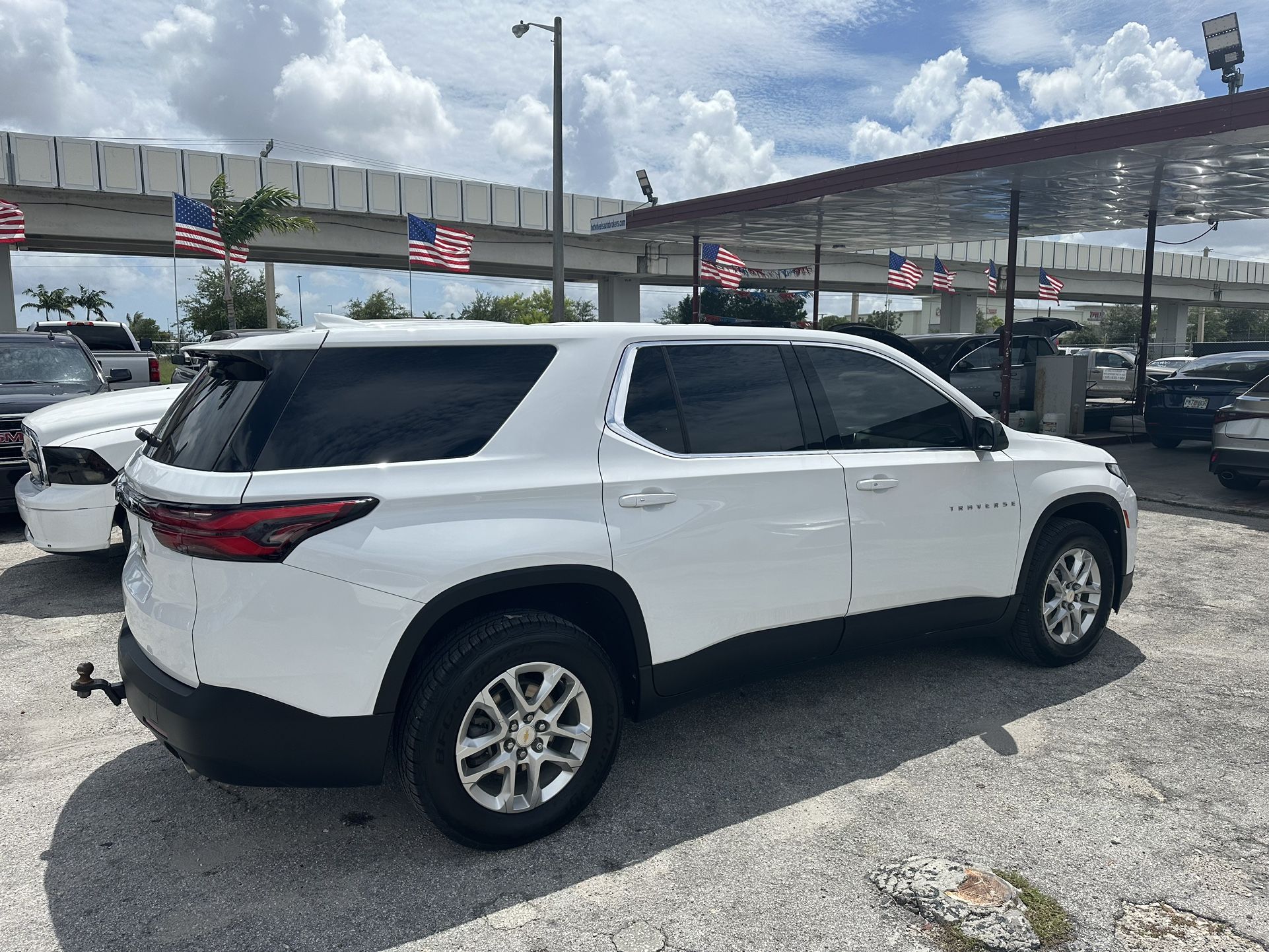 used 2022 chevy traverse - engine