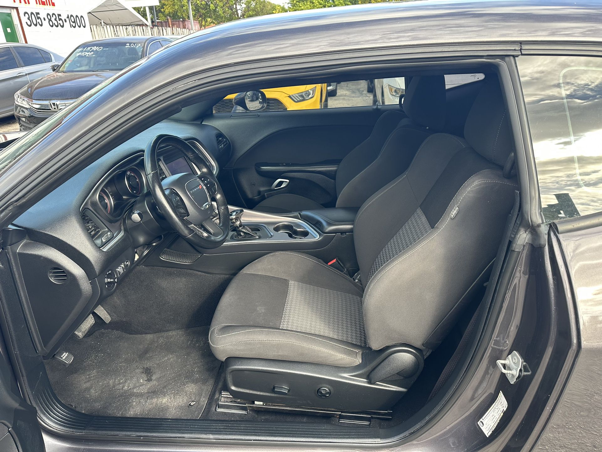 used 2020 dodge challenger - interior view 1