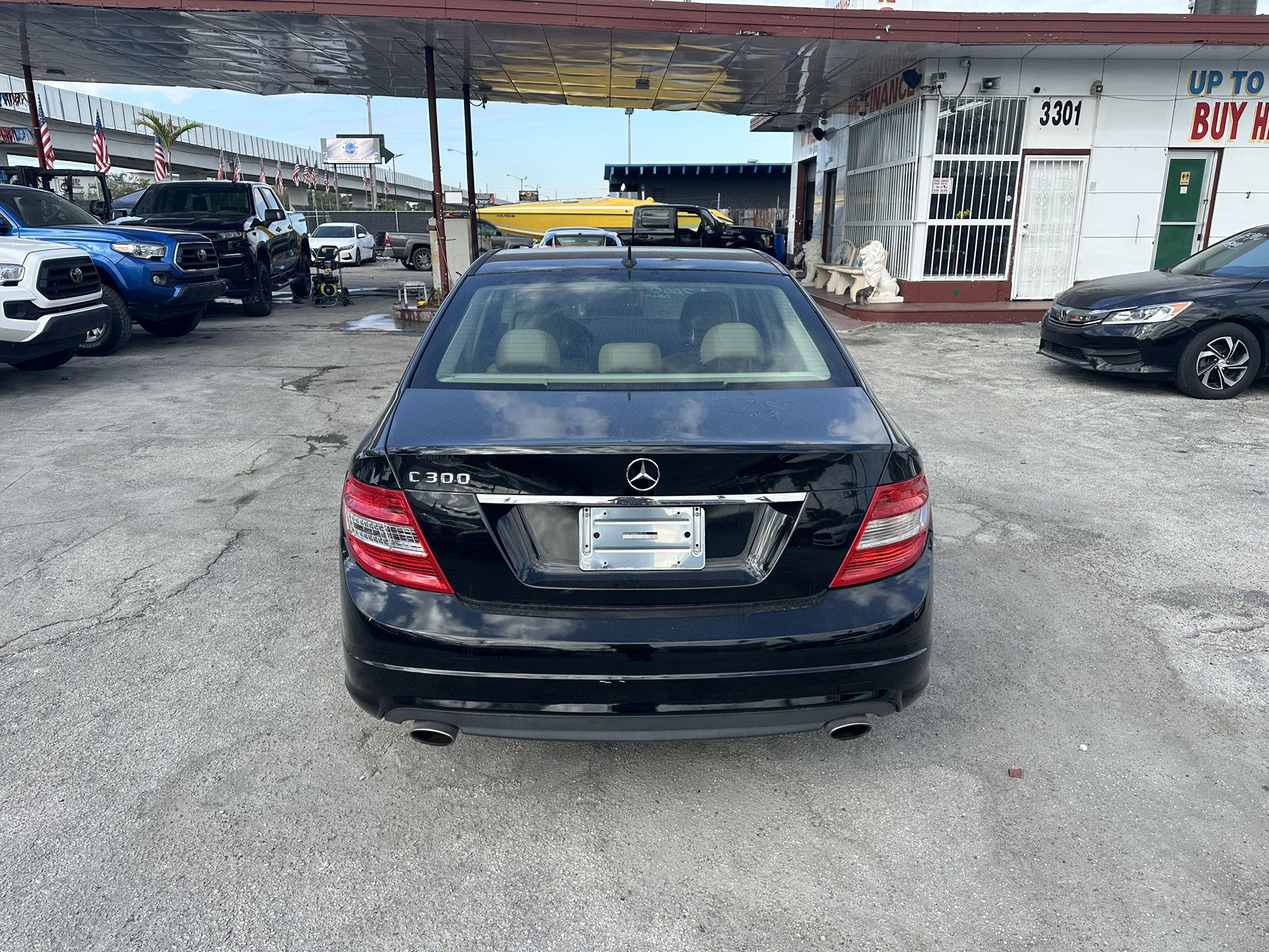 used 2011 MERCEDES - back view