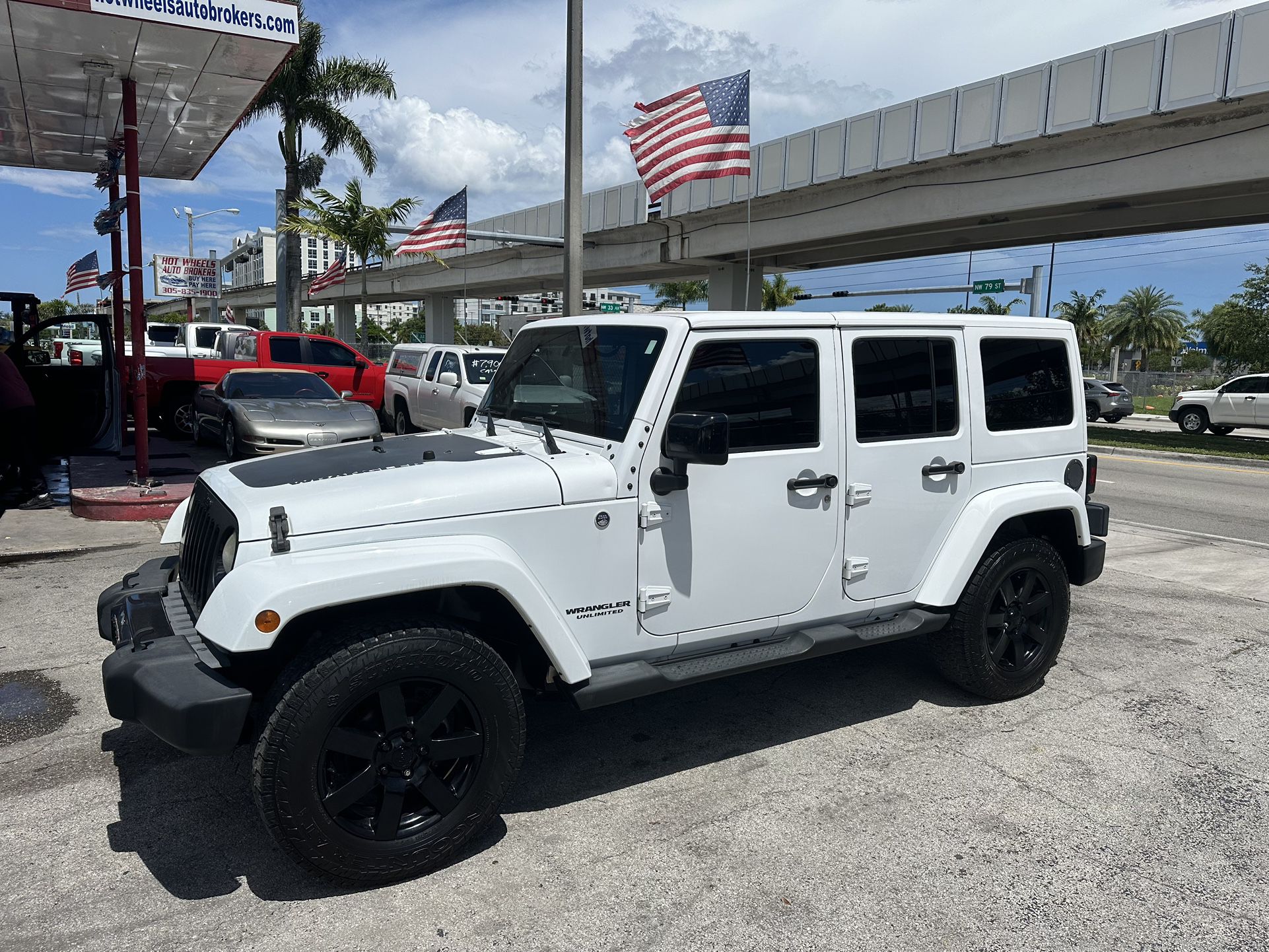 used 2014 JEEP WRANGLER - engine