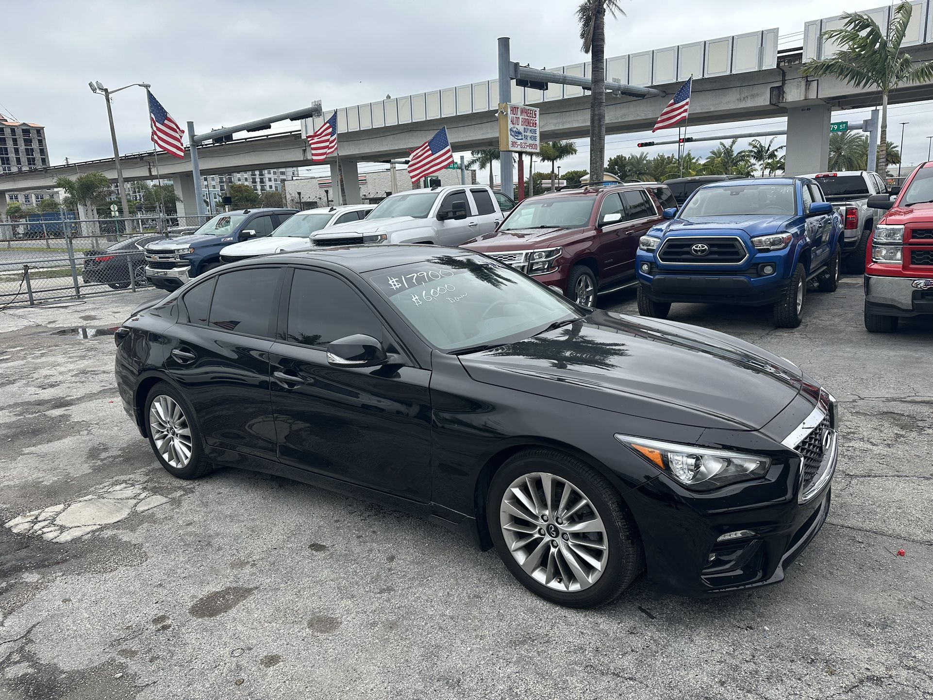 used INFINITI Q50 2019 - engine