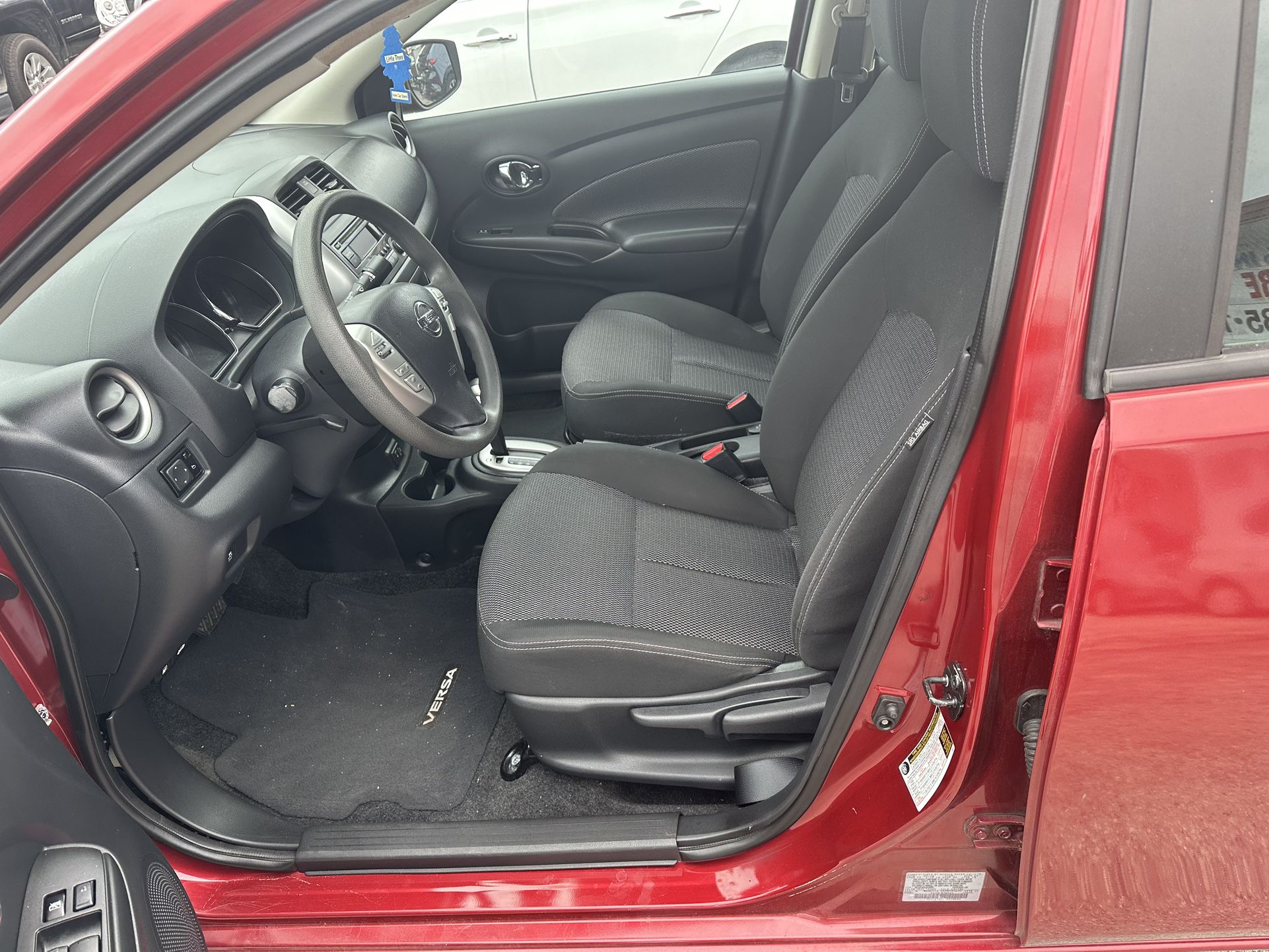 used 2018 nissan versa - interior view 1