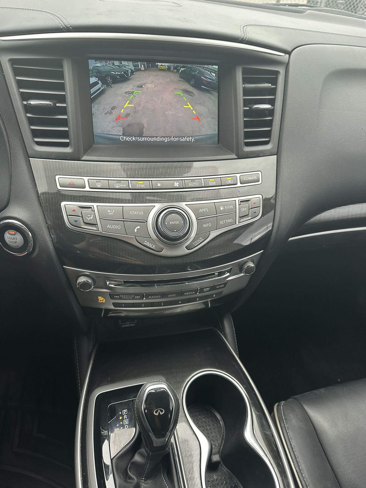 used 2019 infiniti qx60 - interior view 1