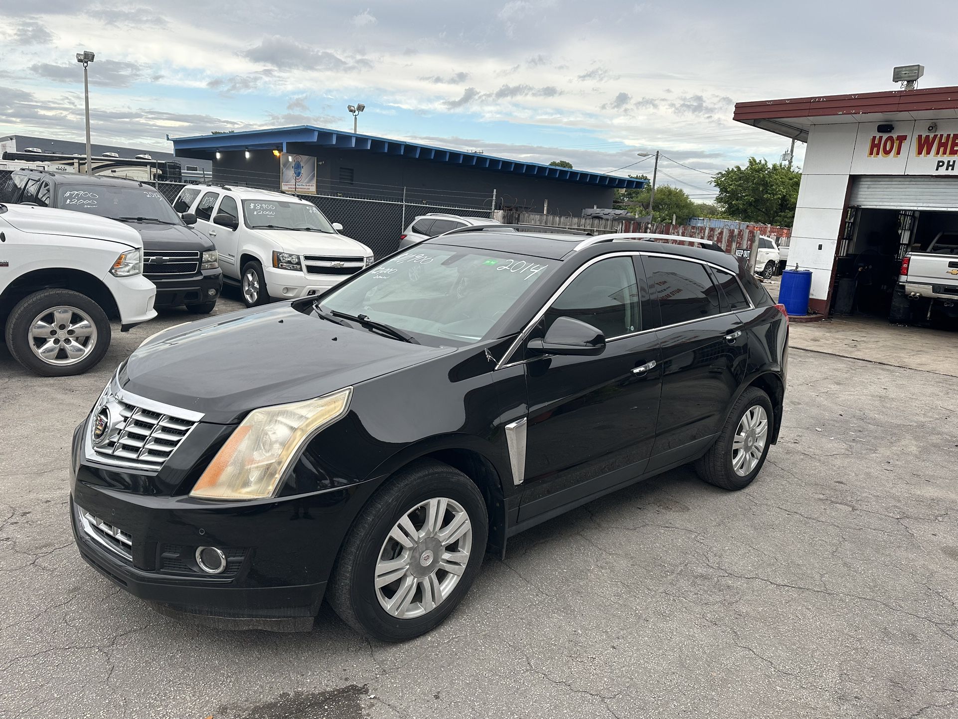 used 2014 cadillac srx - engine